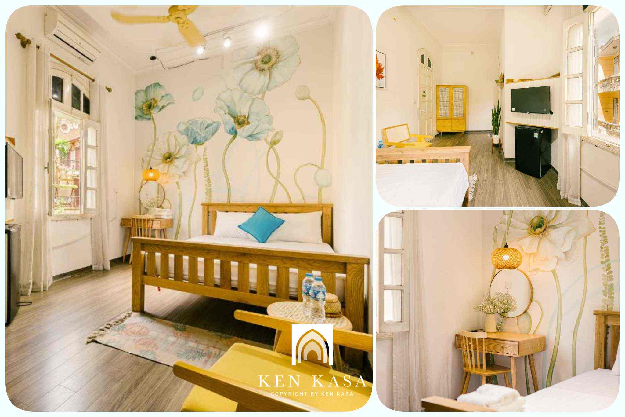Phòng giường đôi hướng vườn tại Eden Westlake Hanoi Hotel 